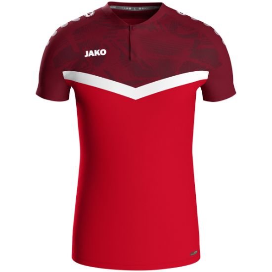 Afbeeldingen van Polo Iconic rood/wijnrood